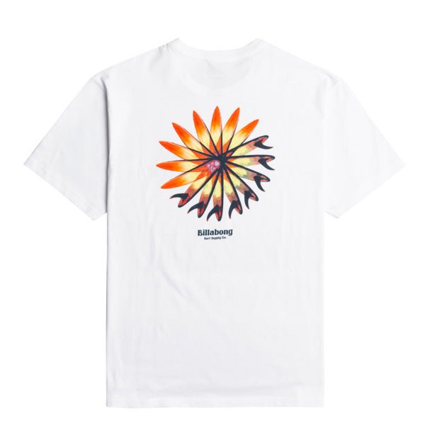 Billabong Hologram T'shirt hvitTilbehør - Klær - T-ShirtFluid.no