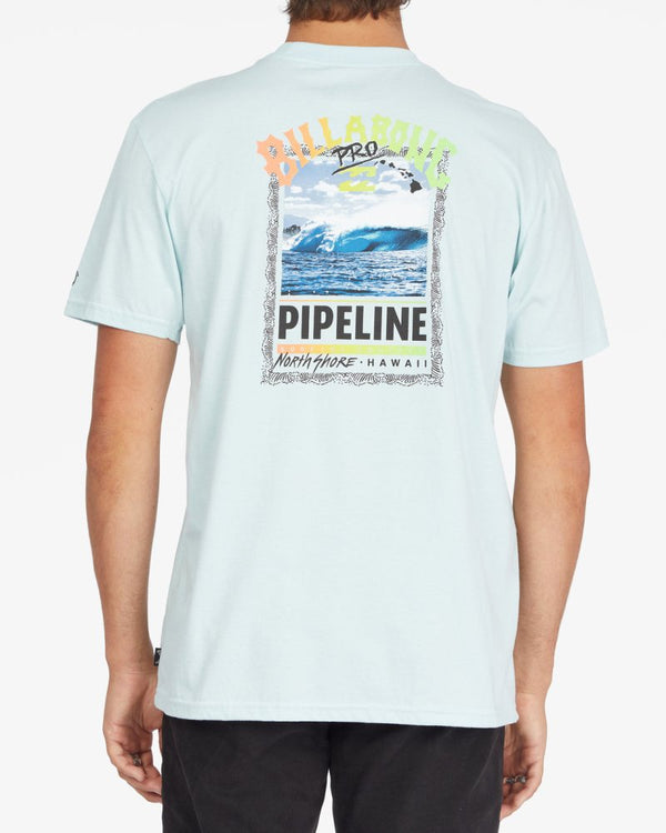 Billabong Pipeline Poster T'shirt turkisTilbehør - Klær - T-ShirtFluid.no