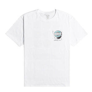 Billabong Pop Wax T'shirt hvitTilbehør - Klær - T-ShirtFluid.no