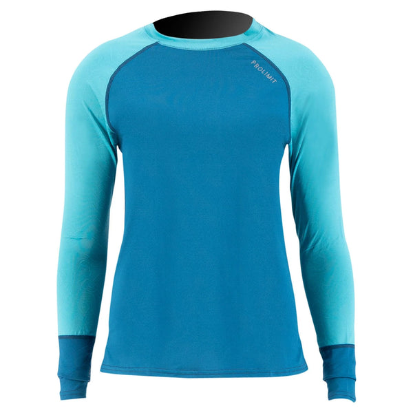Prolimit PureGirl Loosefit Shirt Longarm - Blue/Turqoise