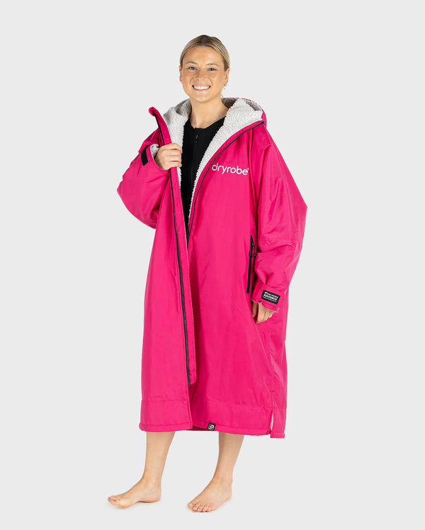 Dryrobe Advance LS Pink/Light Grey