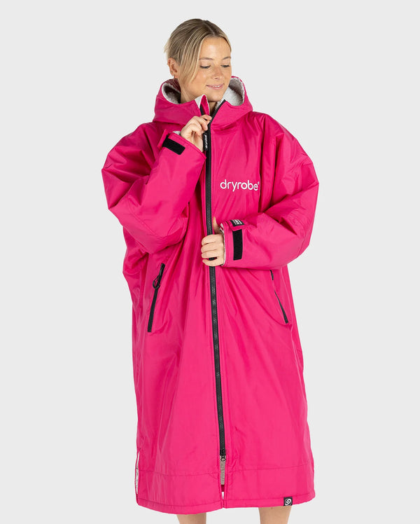 Dryrobe Advance LS Pink/Light Grey