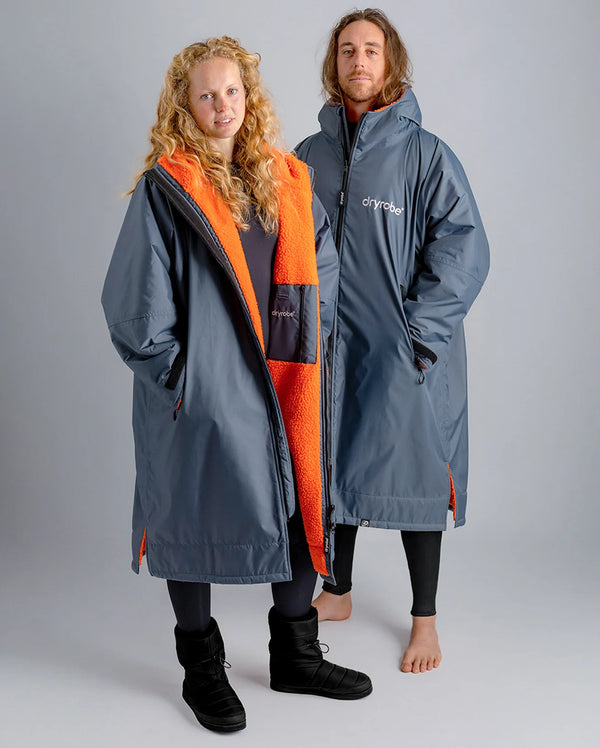 Dryrobe Advance LS Dark Grey/Orange
