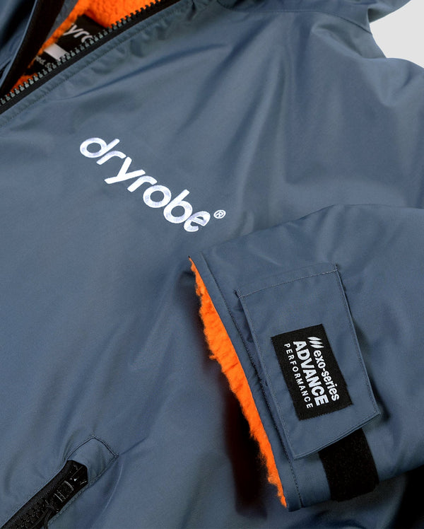 Dryrobe Advance LS Dark Grey/Orange