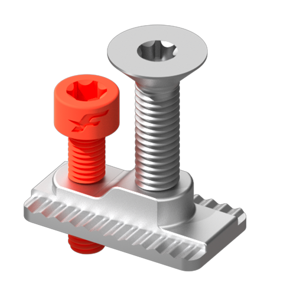 F-One Lockable T-Nuts (4stk) – Fluid.no