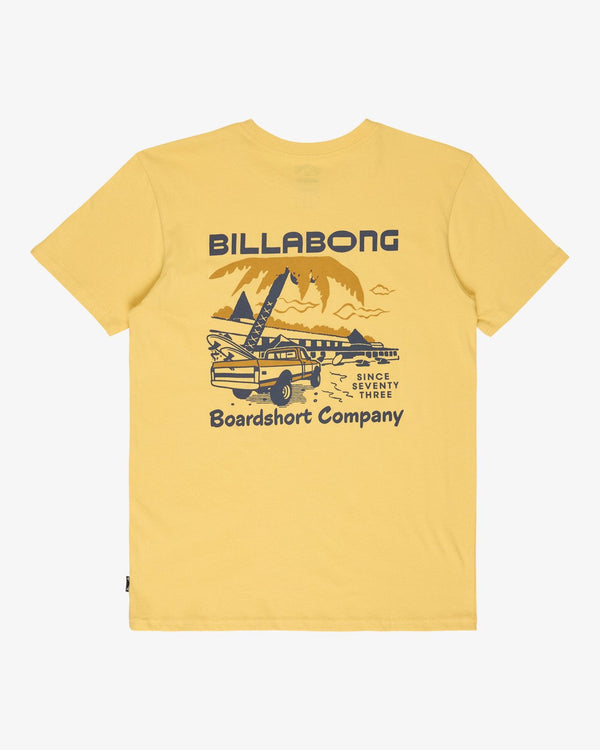 Billabong Tailgating T-shirt Junior - Retro Yellow