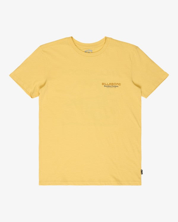 Billabong Tailgating T-shirt Junior - Retro Yellow