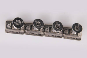 Armstrong Generic Titanium T-nut set CSK screwsWingsurf > Utstyr > DelerFluid.no