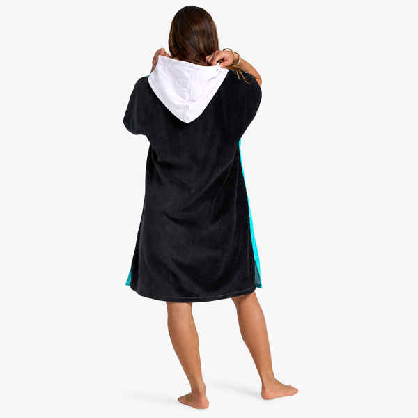 Billabong Womens Hooded Towel Aqua Haze – bak