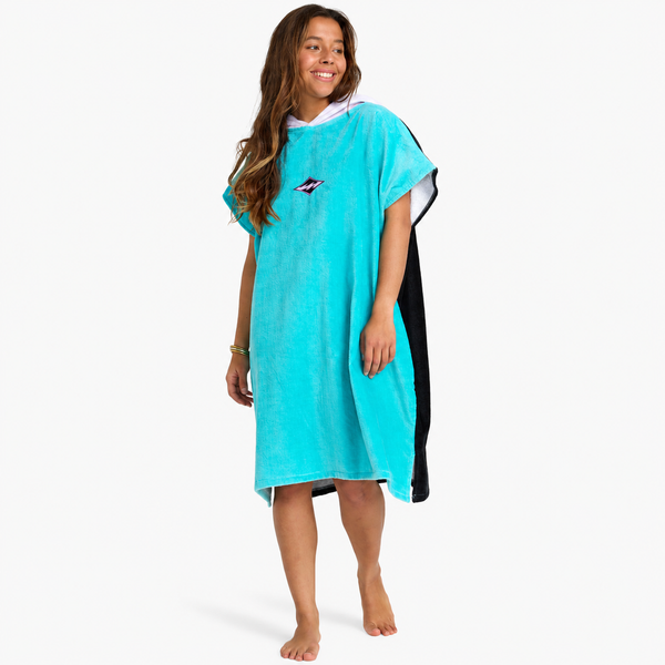 Billabong Womens Hooded Towel Aqua Haze – foran