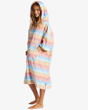 Billabong Teen Hooded Towel Mint Chip PonchoVåtdrakter > PonchoFluid.no