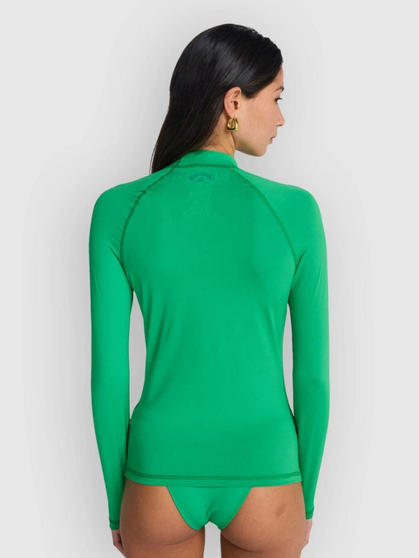 Billabong Tropical Surfls Junior Rashguard - Summer Green