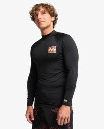 Billabong Issue Rashguard Long Sleeve - Sort