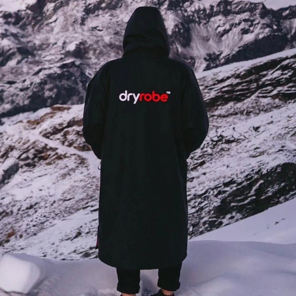 Dryrobe Advance LS Black/Redvåtdrakt - våtdrakt tilbehør - ponchoFluid.no