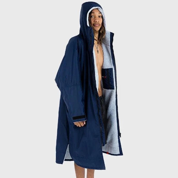 Dryrobe Advance LS Navy Grey Fluid.no