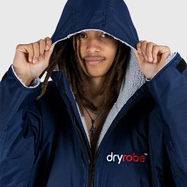 Dryrobe Advance LS Navy/GreyVåtdrakter > PonchoFluid.no