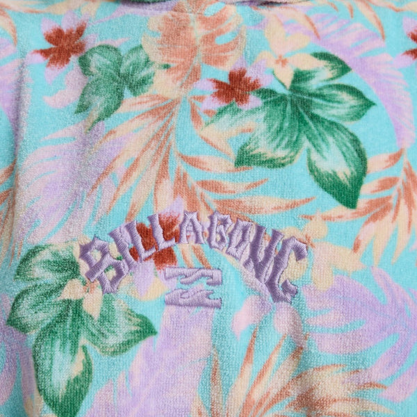 Billabong dame Poncho Hodded Coastal Blue