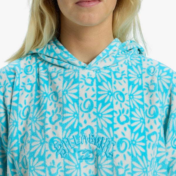 Billabong dame Poncho Hooded Sea Spray
