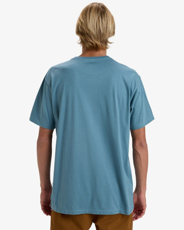Billabong Arch Crew T'shirt glacier blue