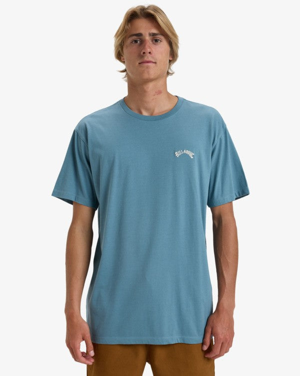 Billabong Arch Crew T'shirt glacier blue