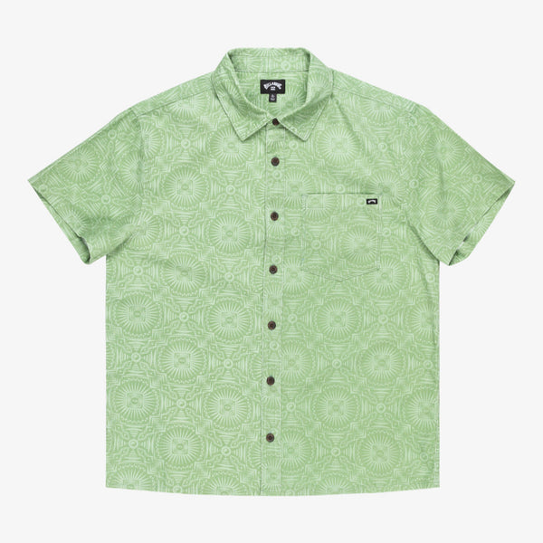 Billabong Solona Cord SS skjorte sage