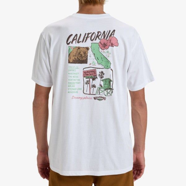 Billabong Dreamy Place T'shirt hvit