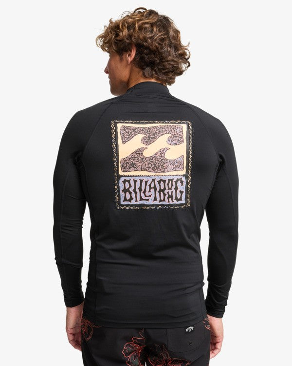Billabong Issue Rashguard Long Sleeve - Sort