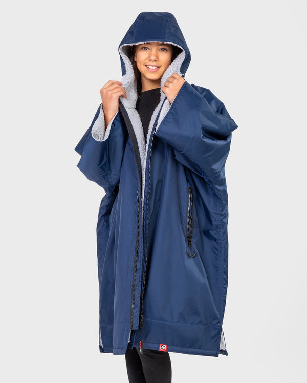 Dryrobe Advance LS Navy/Grey - KIDS