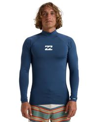 Billabong Waves All Day Rashguard Long Sleeve - Midnight