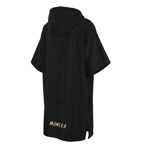 Manera Bamboo Poncho Black