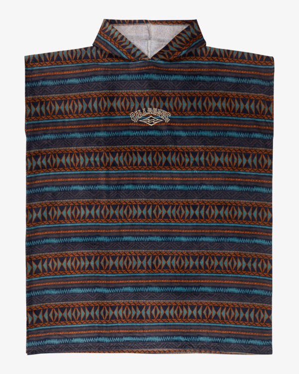 Billabong Mens Hooded Towel - Charcoal Grey