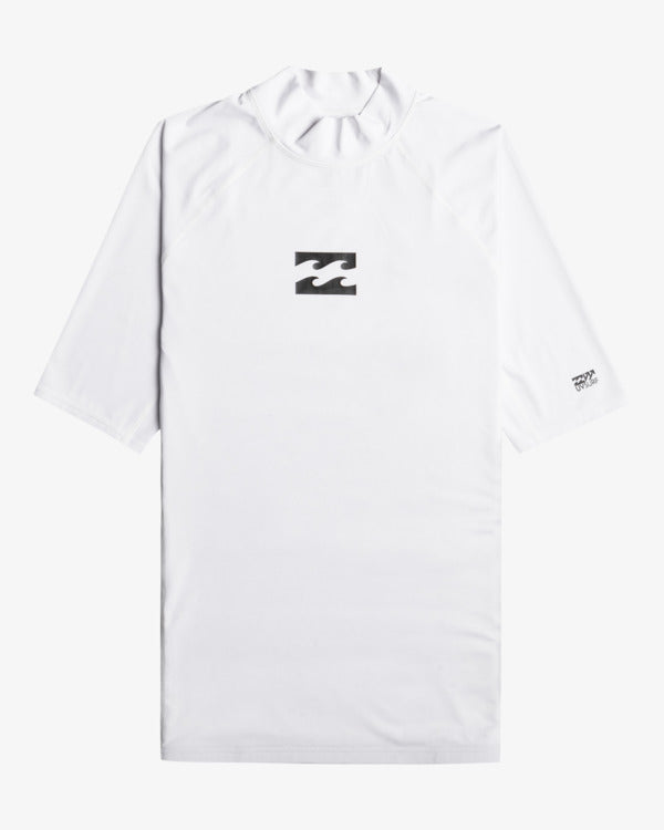 Billabong Waves All Day Short Sleeve - White