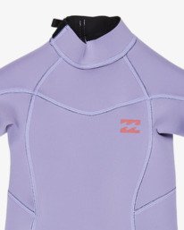 Billabong Toddler Synergy 2mm Shorty - Grey Violet
