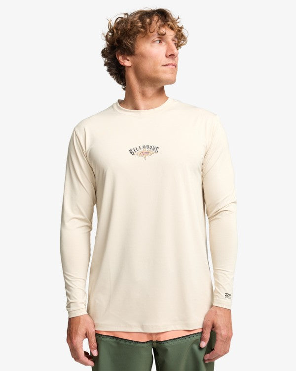 Billabong Solar Flare Rashguard Long Sleeve - Chino