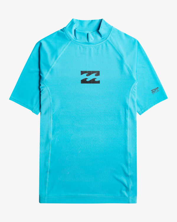 Billabong Waves All Day Rash Junior - Bright Blue