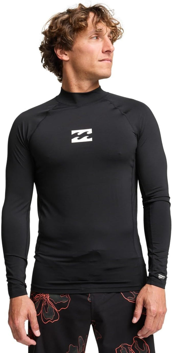 Billabong Waves All Day Rashguard Long Sleeve - Black