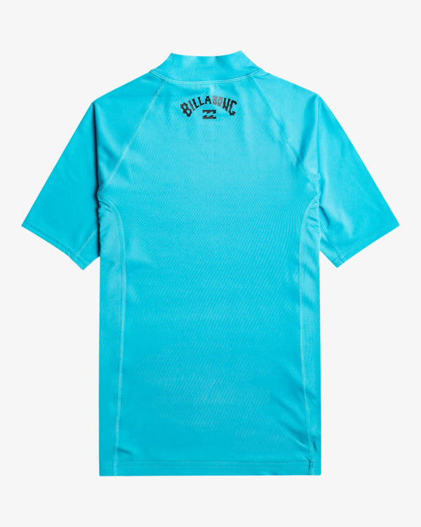 Billabong Waves All Day Rash Junior - Bright Blue