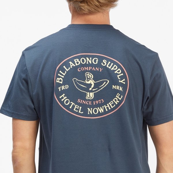 Billabong Hotel Nowhere T'shirt NavyBillabongFluid.no