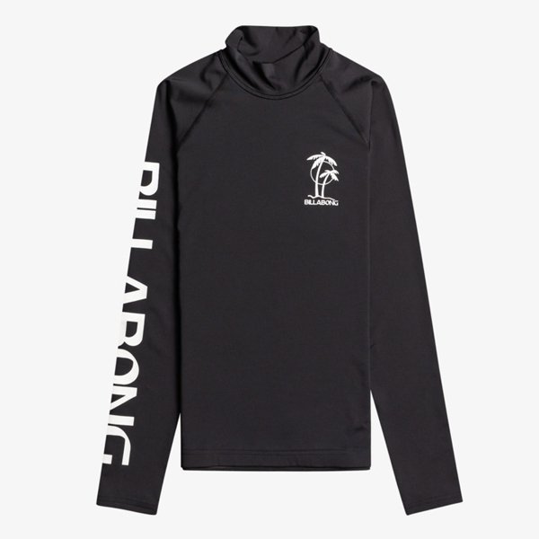 Billabong Logo Long Sleeve sortVåtdrakter > Rash GuardsFluid.no