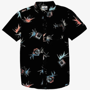 Billabong Sundays Floral skjorte sortTilbehør - Klær - T-ShirtFluid.no