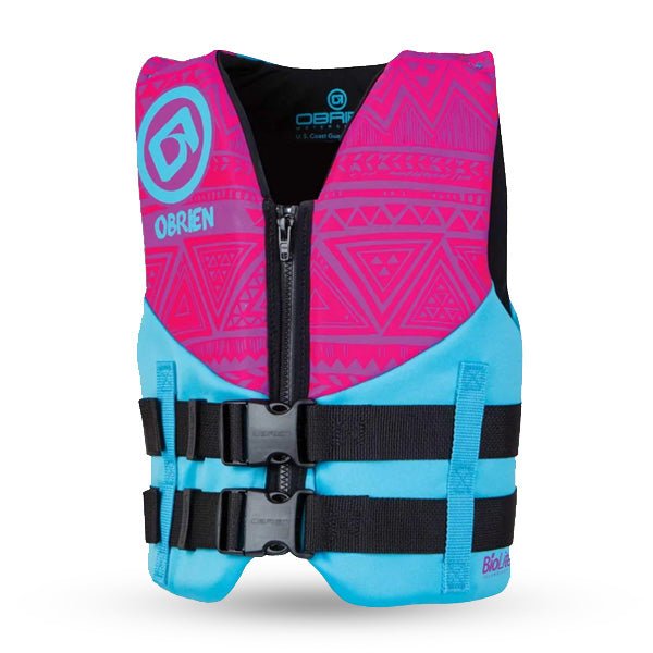 O’Brien Vannsportvest junior - Neo - Rosa - 25 – 41kgKite - Vest - Full PaddedFluid.no