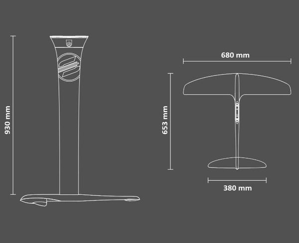 SABFoil Razor Windsurf foilWindsurfing > Windsurfing FoilFluid.no