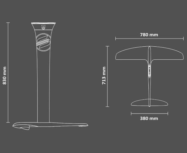 SABFoil Razor Windsurf foilWindsurfing > Windsurfing FoilFluid.no