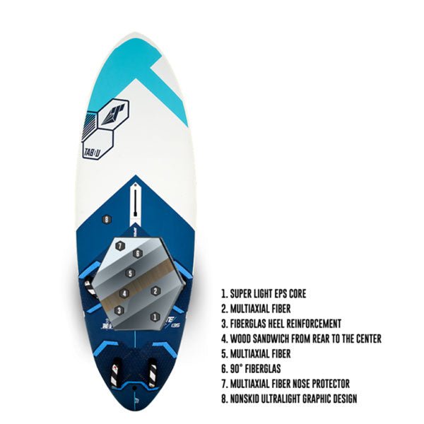 Tabou Rocket MTE freeride brettWindsurf - Seilbrett - FreerideFluid.no